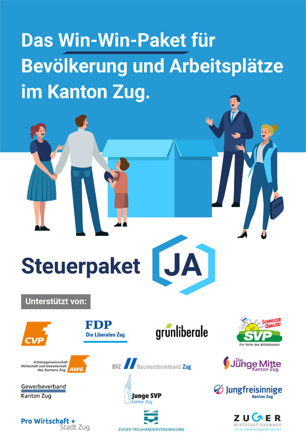 Änderung Steuergesetz Kanton Zug Kant. Volksabstimmung vom 07.03.2021