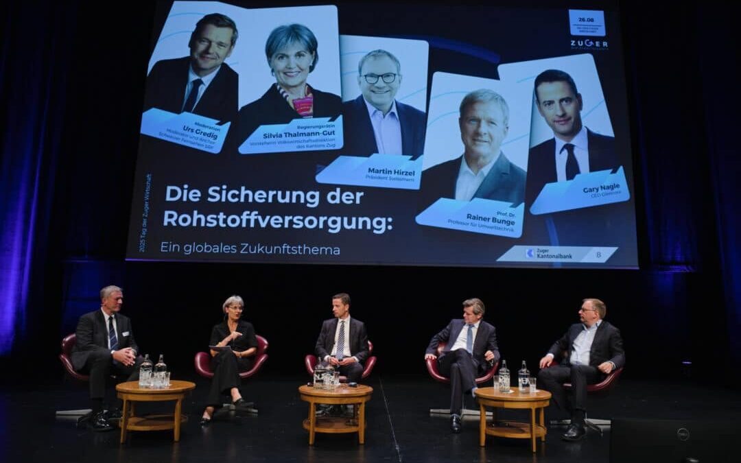 TAG DER ZUGER WIRTSCHAFT: Die Sicherung der Rohstoffversorgung – Ein globales Zukunftsthema