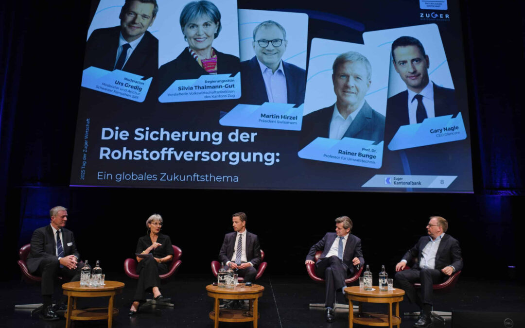 TAG DER ZUGER WIRTSCHAFT: Die Sicherung der Rohstoffversorgung – Ein globales Zukunftsthema
