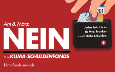 Nein zur Klimafonds-Initiative: Mehr Staat und Ineffizienz