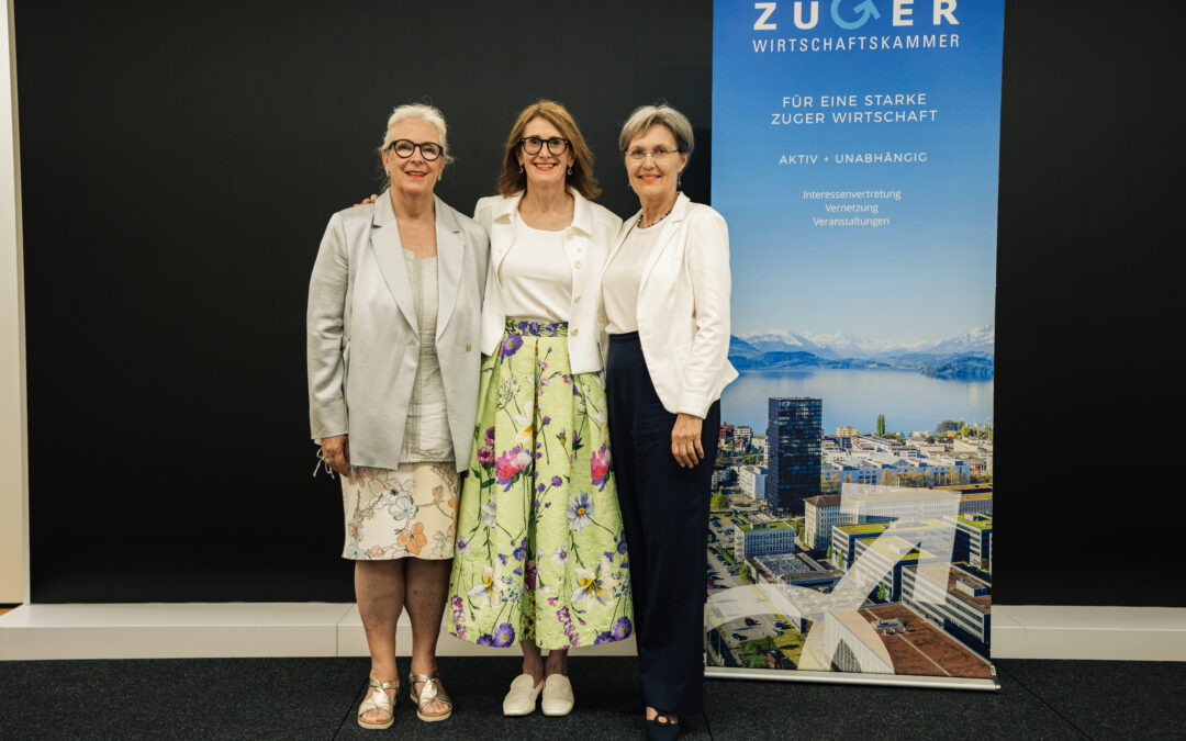 20 Jahre Zuger Wirtschaftskammer: Ein Abend im Zeichen von Rückblick, Dank und Zukunft